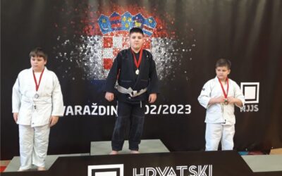 Mihael Mejdanac iz Potnjana zlatni na Ju-jitsu prvenstvu Hrvatske
